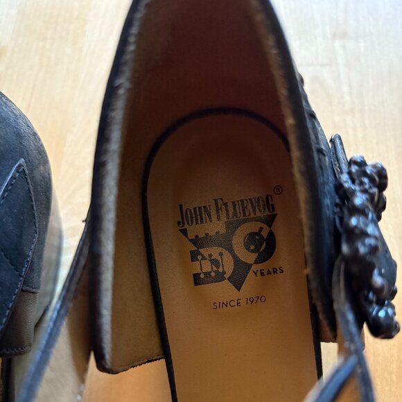 John Fleuvog Truth Alisha T-strap Size 6 - Picture 10 of 12